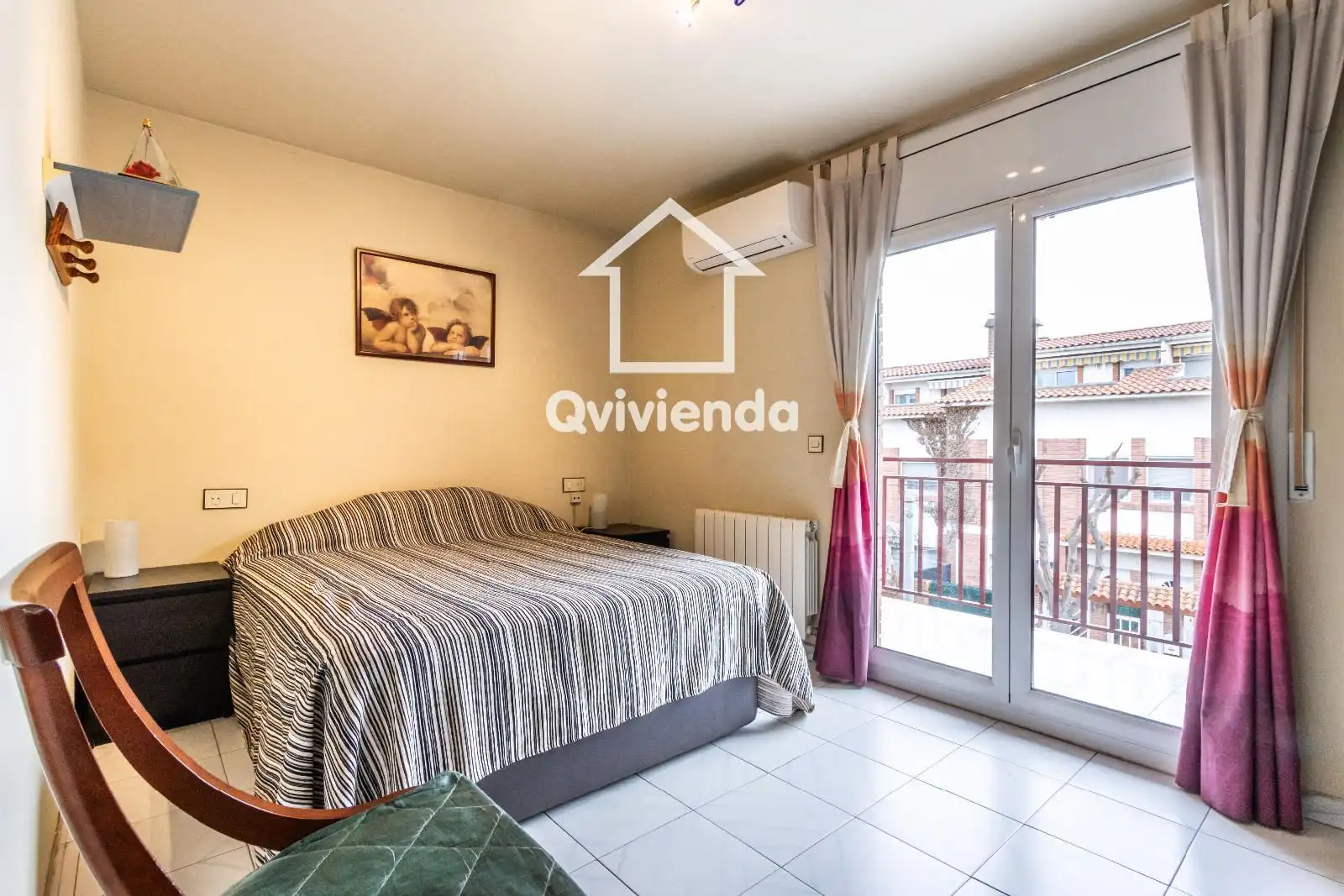 Bedroom of Detached homes for sale in Parets del Vallès  with Air Conditioner, Heating and Private garden