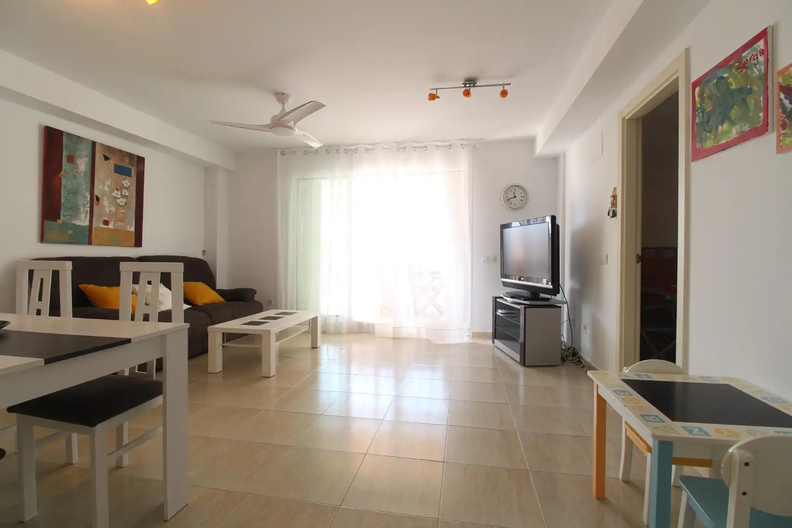 Sala de estar de Apartamento en venta en Cullera con Calefacción, Jardín privado y Terraza