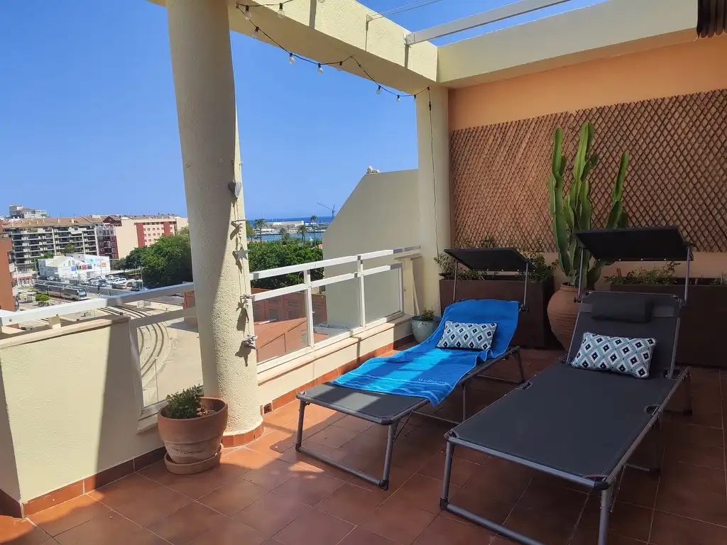 Terraza de Apartamento en venta en Dénia con Aire acondicionado