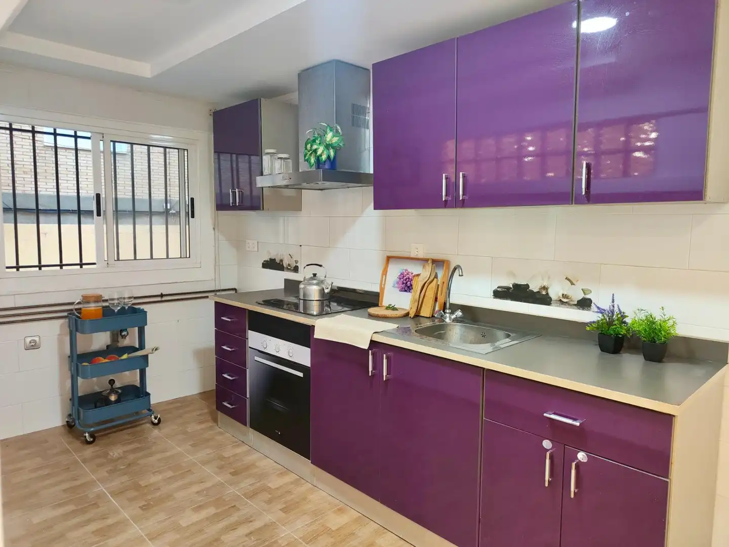 Kitchen of Flat for sale in Almería  with Terrace