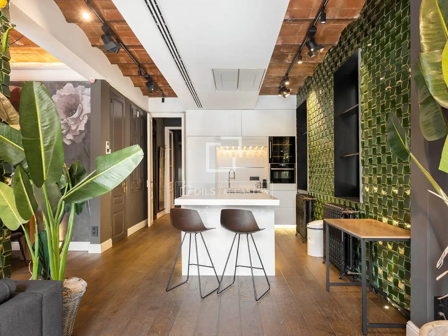 Kitchen of Flat for sale in Barcelona  with Air Conditioner, Heating and Terrace