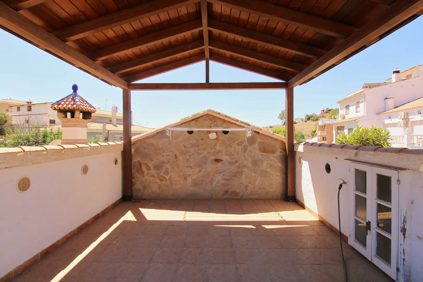 Terrasse von Wohnungen zur Miete in Málaga mit Klimaanlage, Heizung und Möbliert
