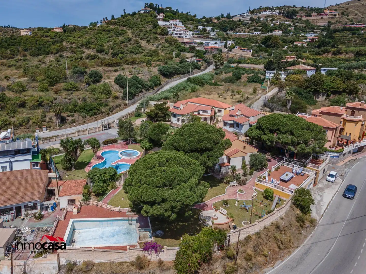Vista exterior de Casa o chalet en venta en Motril con Aire acondicionado, Terraza y Piscina