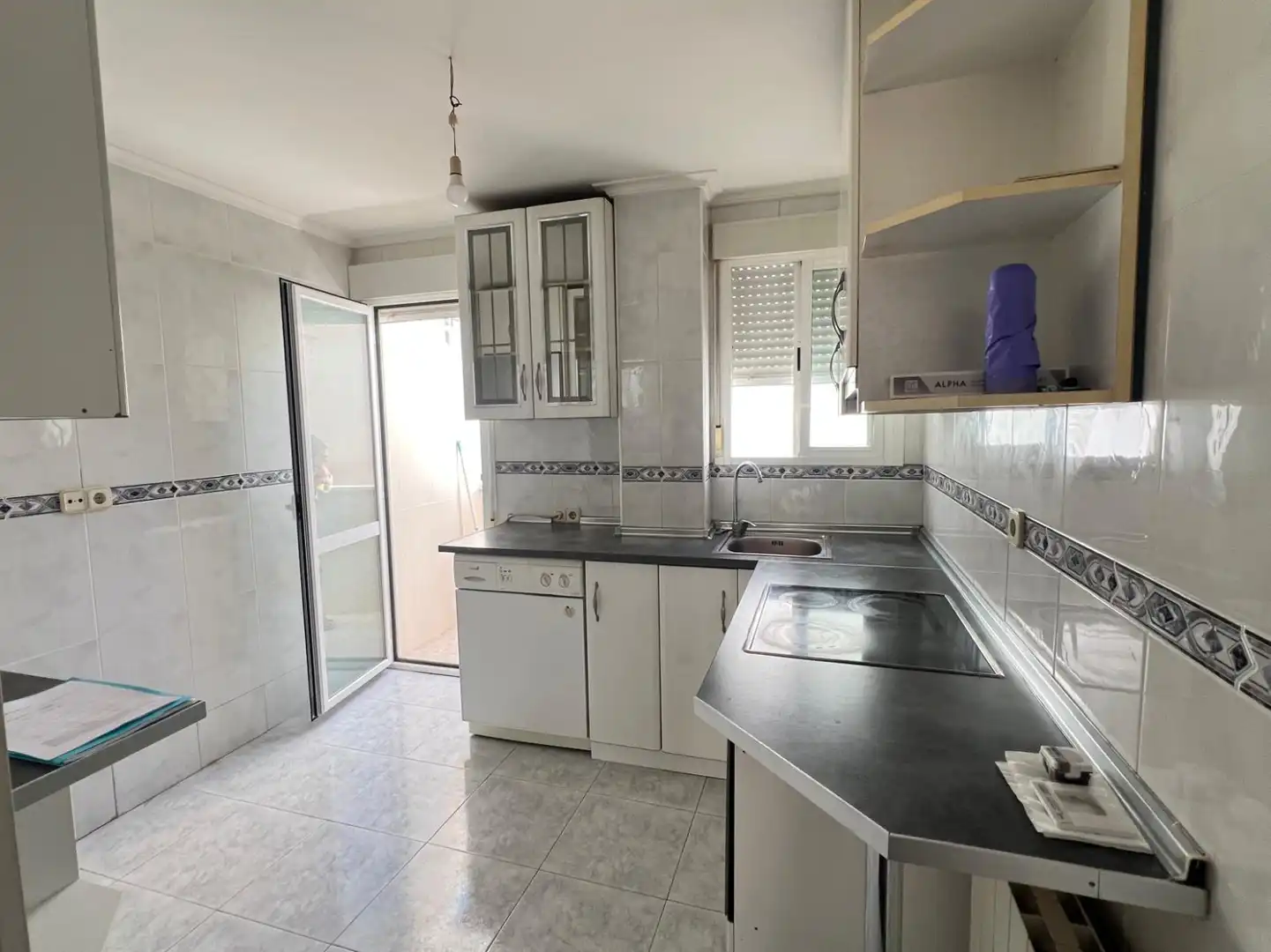 Kitchen of Flat for sale in  Logroño  with Heating and Balcony