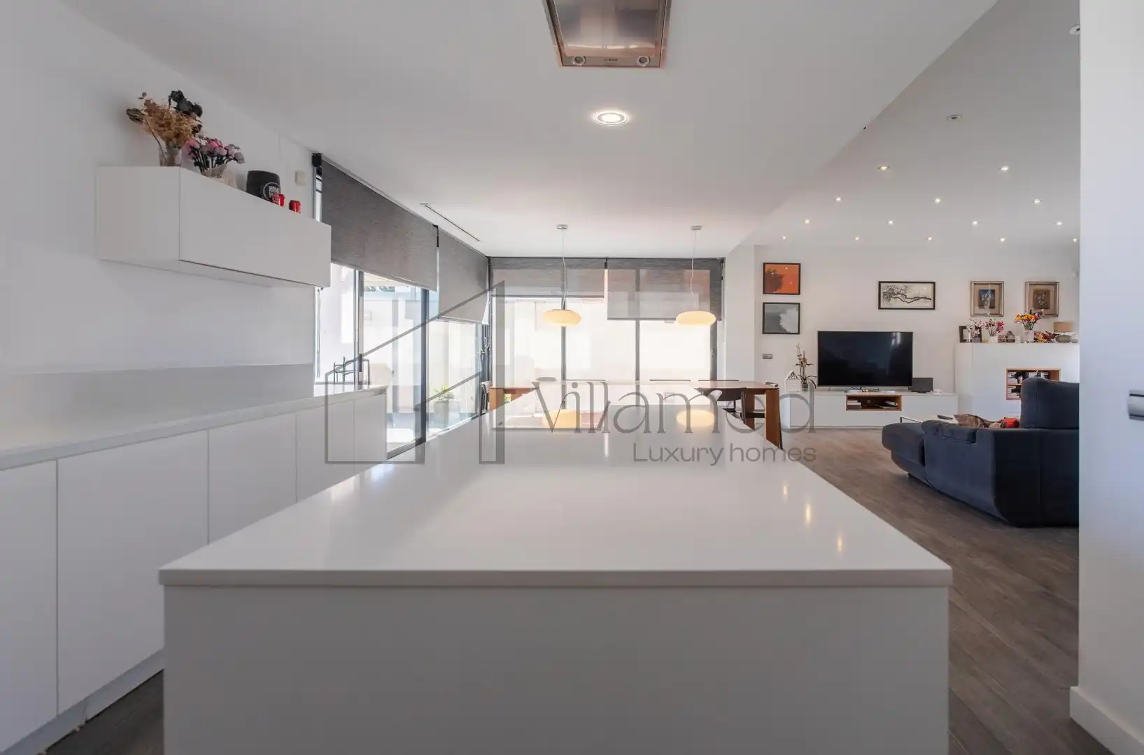 Cocina de Casa o chalet en venta en L'Eliana con Aire acondicionado, Calefacción y Jardín privado