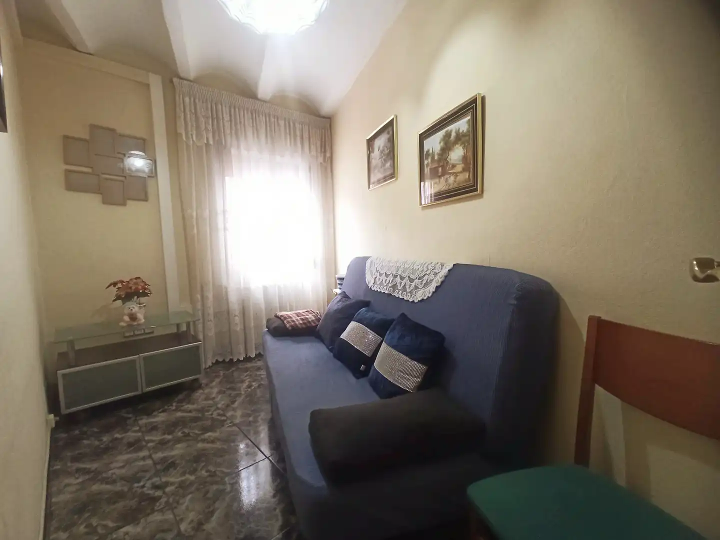 Wohnzimmer von Wohnung zum Verkauf in L'Hospitalet de Llobregat mit Klimaanlage, Heizung und Möbliert
