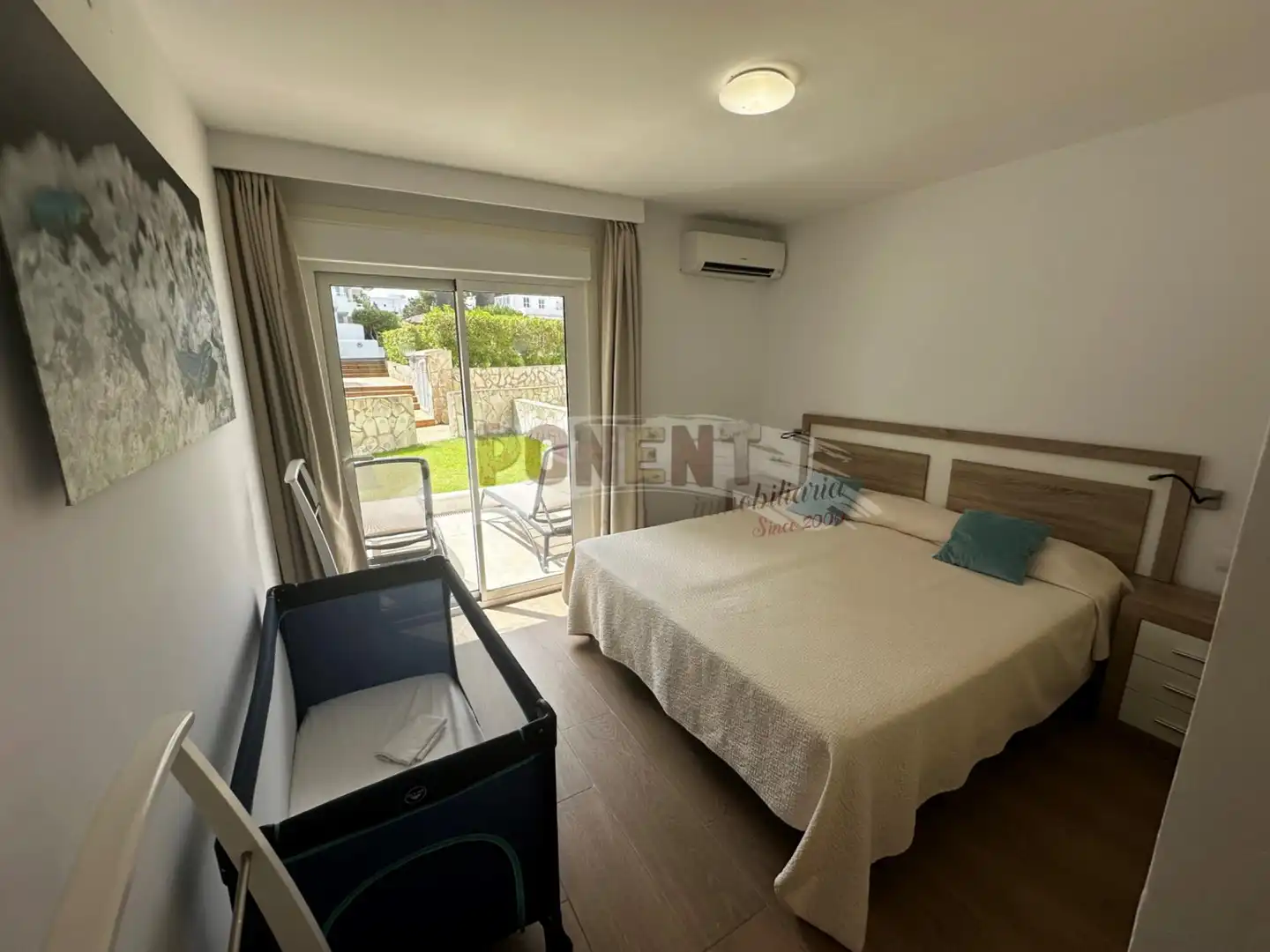 Dormitori de Apartament en venda en Sant Josep de sa Talaia amb Aire condicionat, Terrassa i Moblat