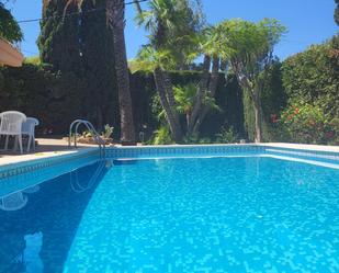 Piscina de Casa o xalet de lloguer en L'Alfàs del Pi amb Aire condicionat, Calefacció i Jardí privat