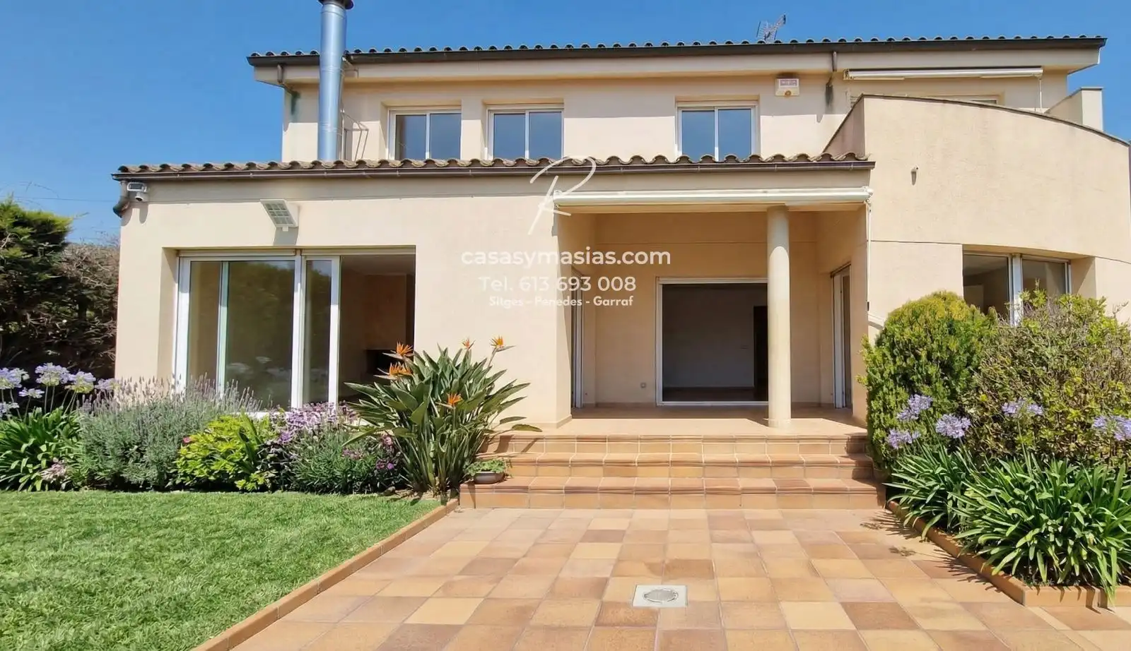 Vista exterior de Casa o chalet en venta en Pacs del Penedès con Aire acondicionado, Calefacción y Jardín privado