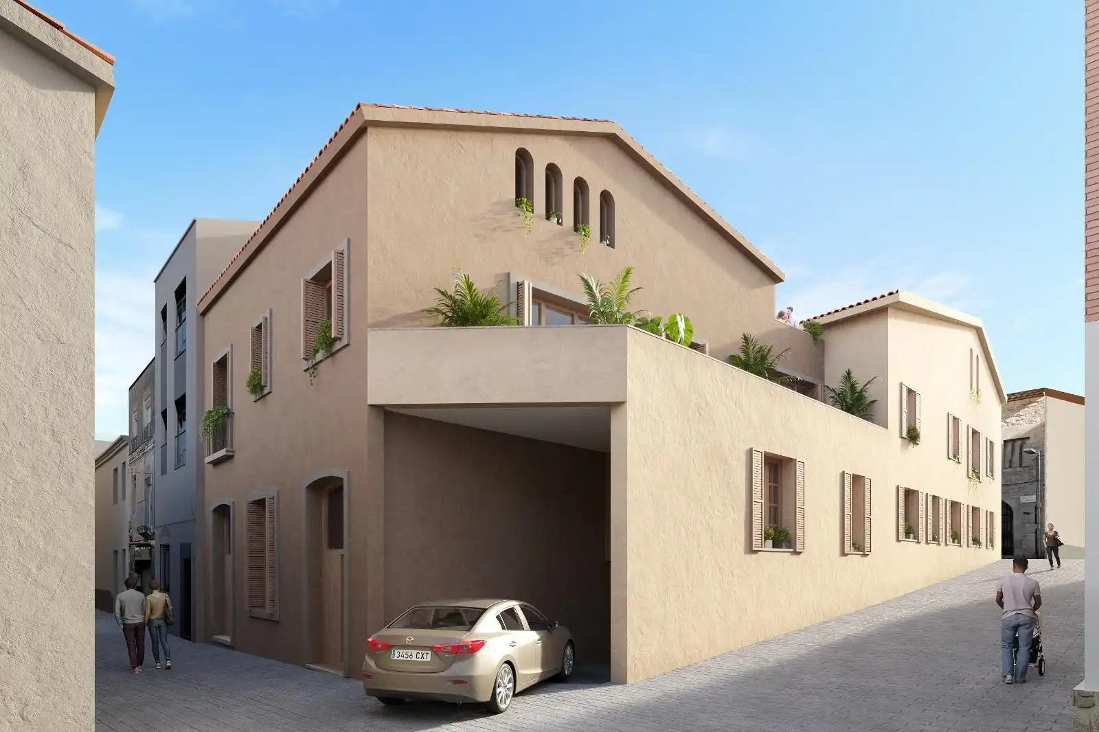 Vista exterior de Dúplex en venta en Sant Boi de Llobregat con Calefacción, Parquet y Terraza