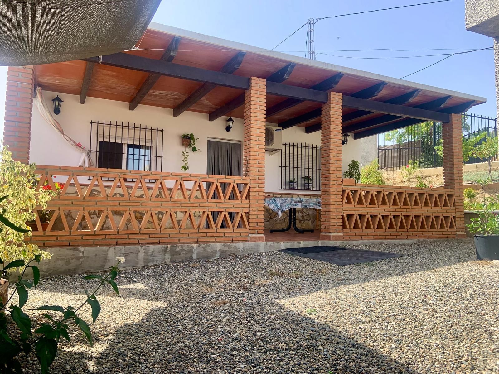 Vista exterior de Finca rústica en venda en Pizarra amb Aire condicionat, Jardí privat i Terrassa