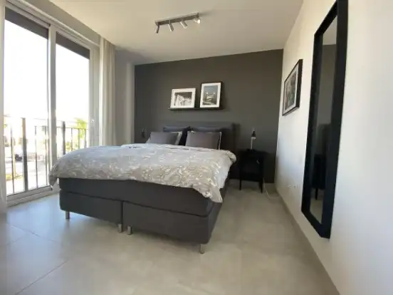 Schlafzimmer von Maisonette zum Verkauf in Mijas mit Klimaanlage, Terrasse und Möbliert