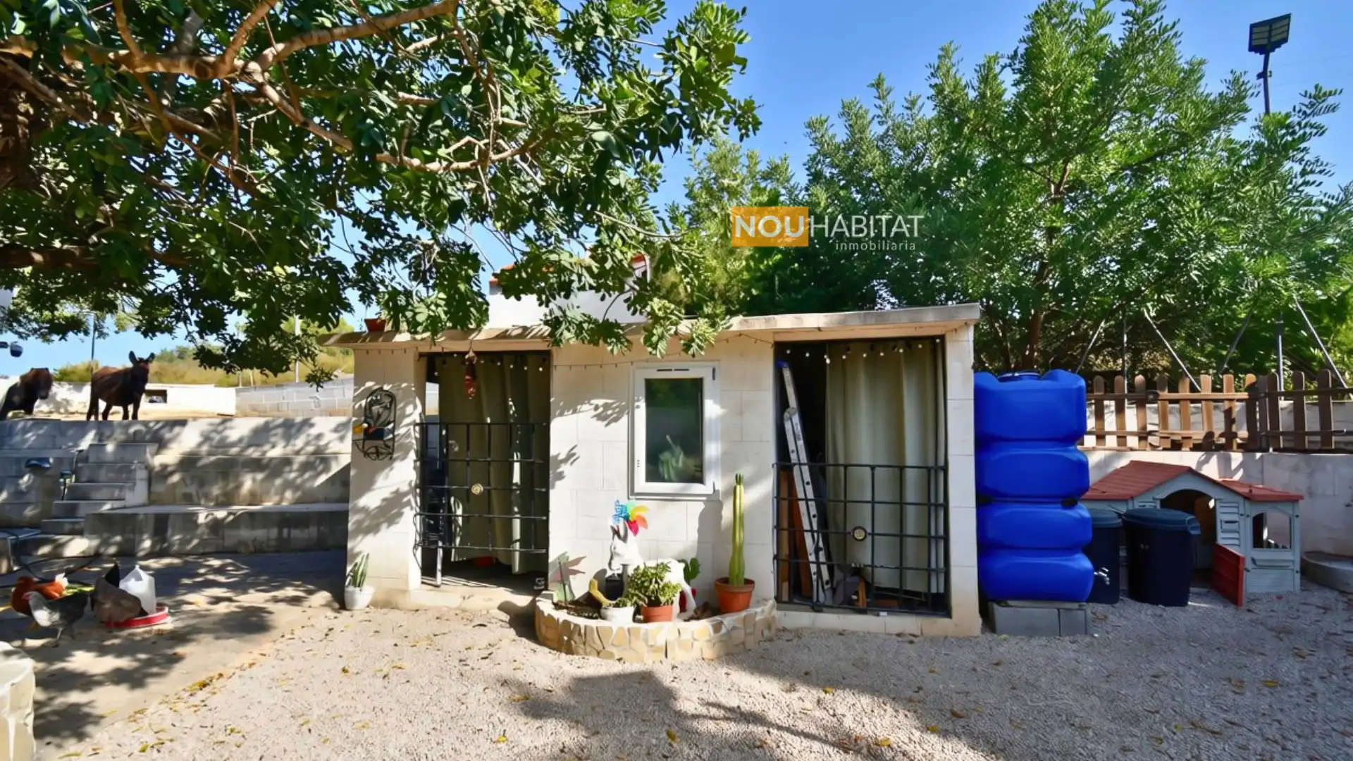Jardín de Casa o chalet en venta en Montroi / Montroy con Aire acondicionado, Jardín privado y Terraza