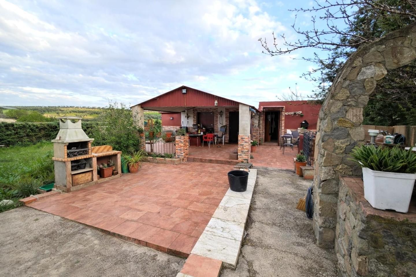 Jardí de Finca rústica en venda en Mérida amb Jardí privat i Terrassa