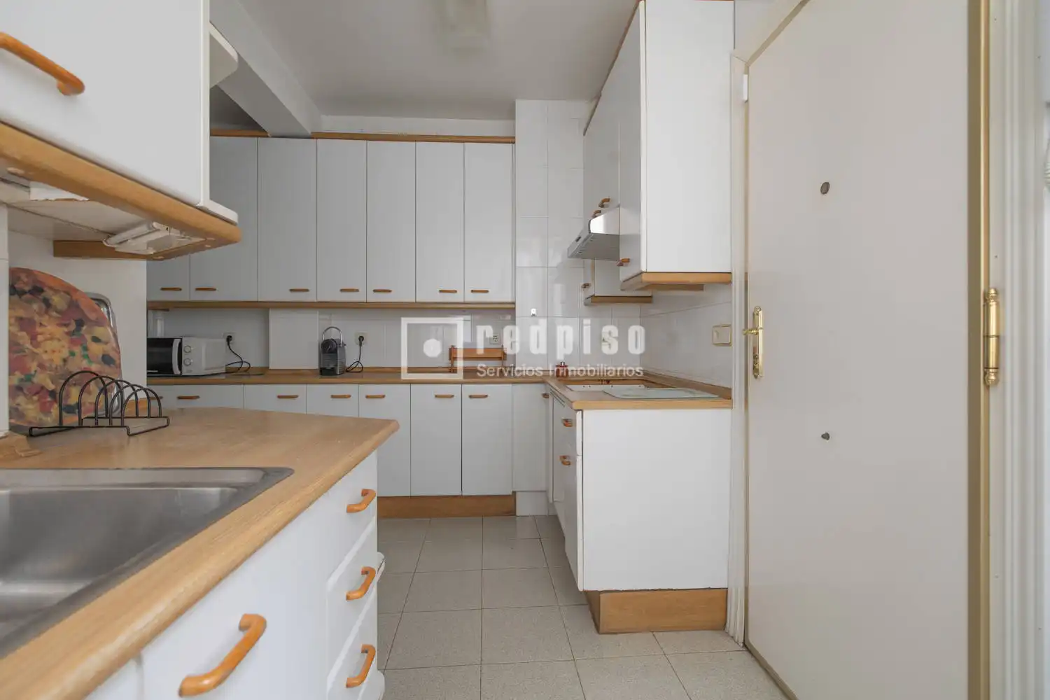 Küche von Wohnung zum Verkauf in Madrid mit Klimaanlage, Heizung und Terrasse