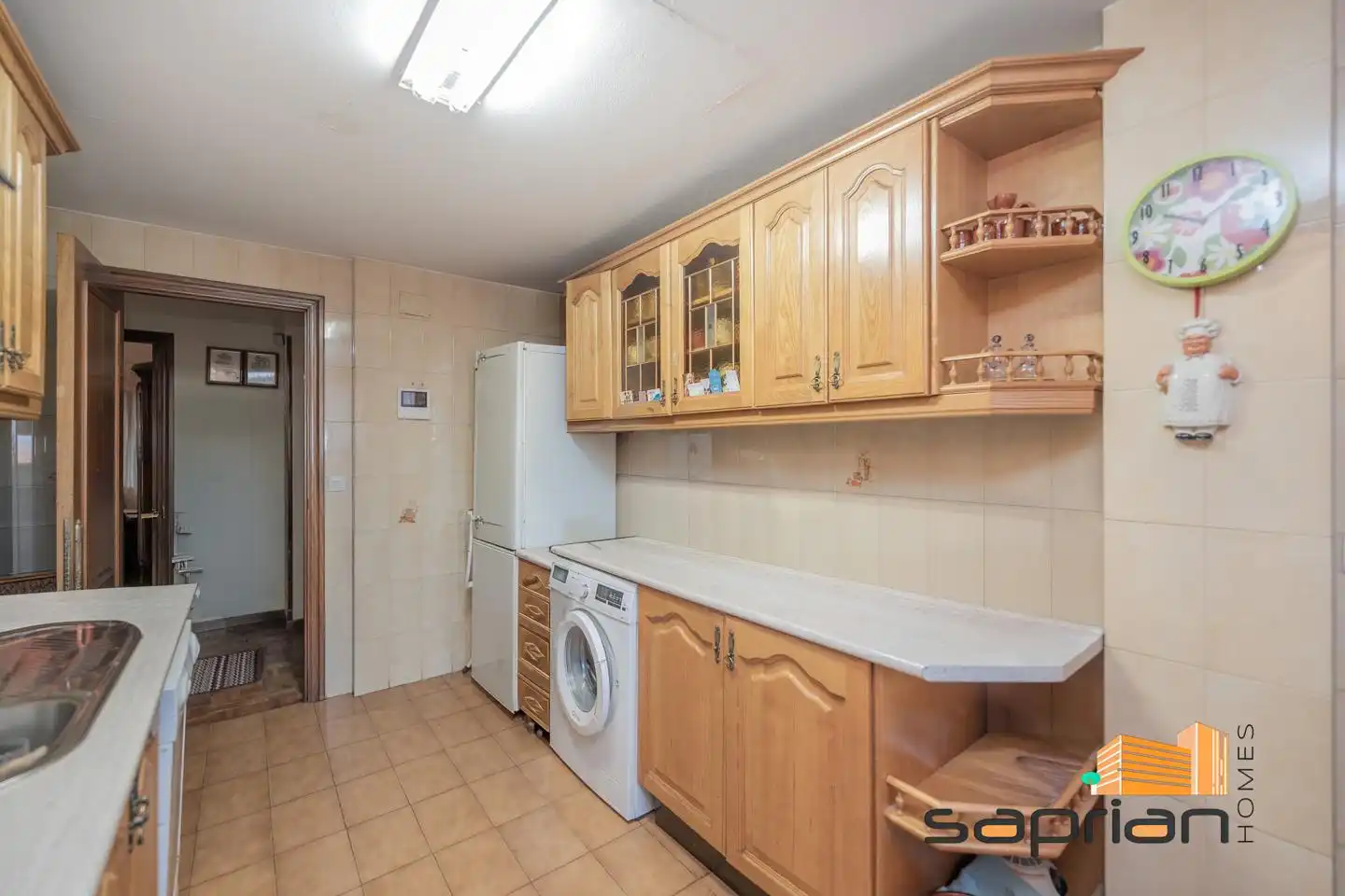 Küche von Wohnung zum Verkauf in Tres Cantos mit Terrasse und Abstellraum