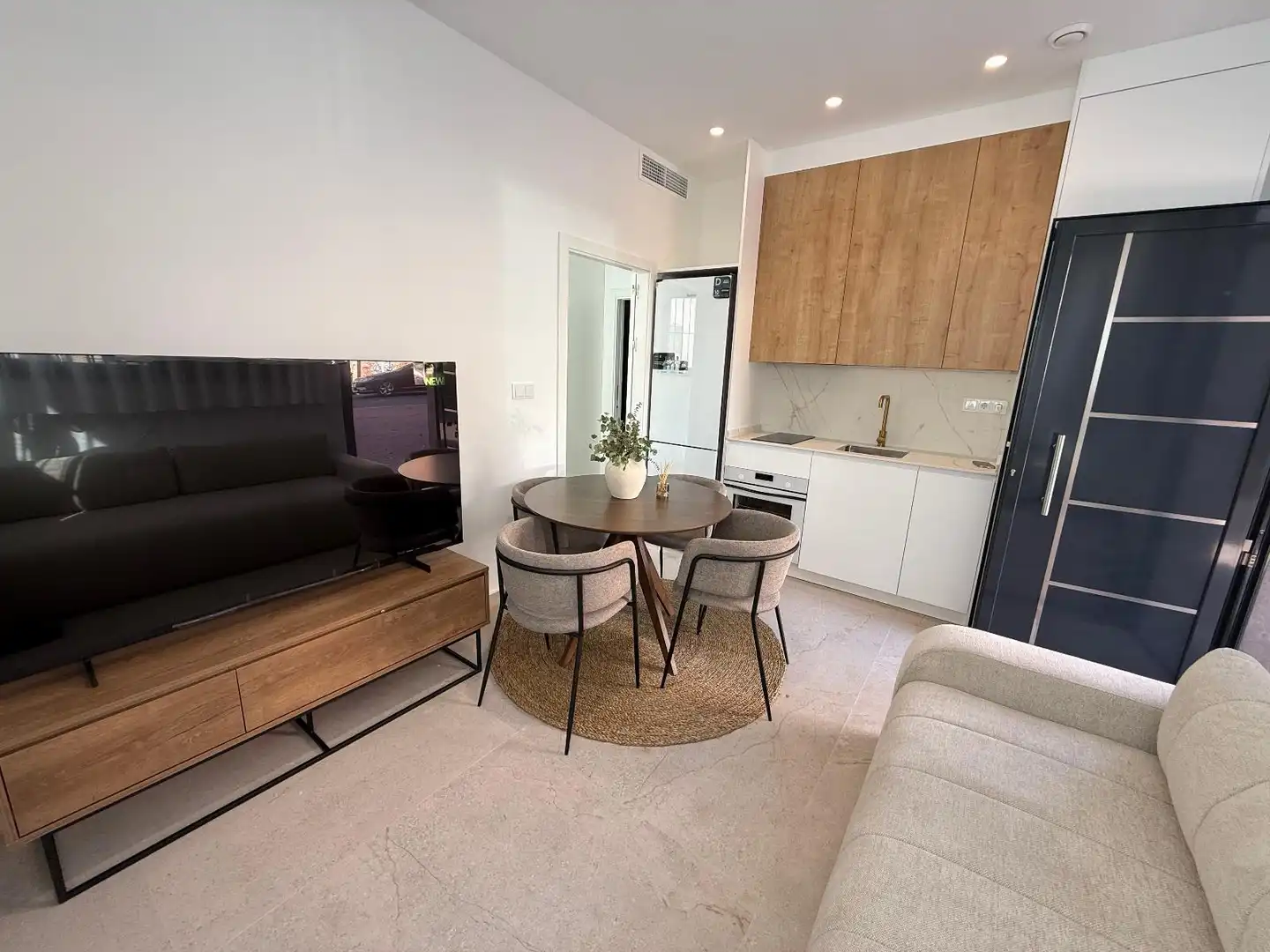 Living room of Apartments for rent in Murcia  with Air Conditioner, Storage room and Furnished