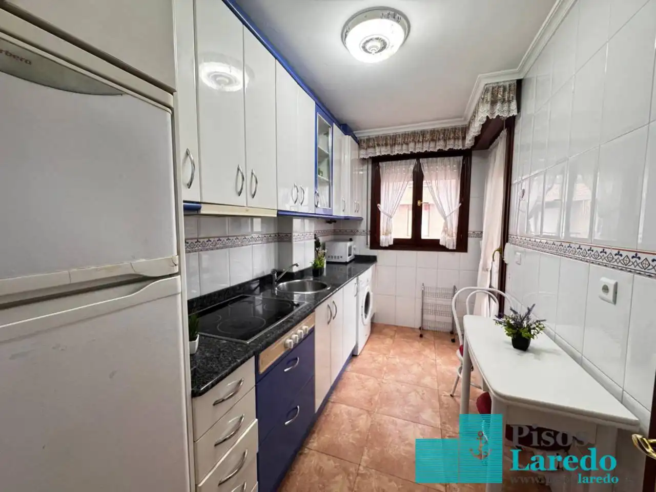 Kitchen of Flat for sale in Bárcena de Cicero  with Heating, Terrace and Furnished