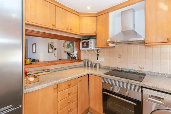 Kitchen of Ground floor for sale in Santa Eulària des Riu  with Air Conditioner, Heating and Private garden