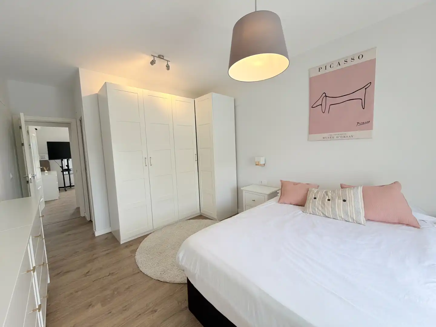 Habitación de Casa adosada en venta en Espartinas con Aire acondicionado, Jardín privado y Parquet