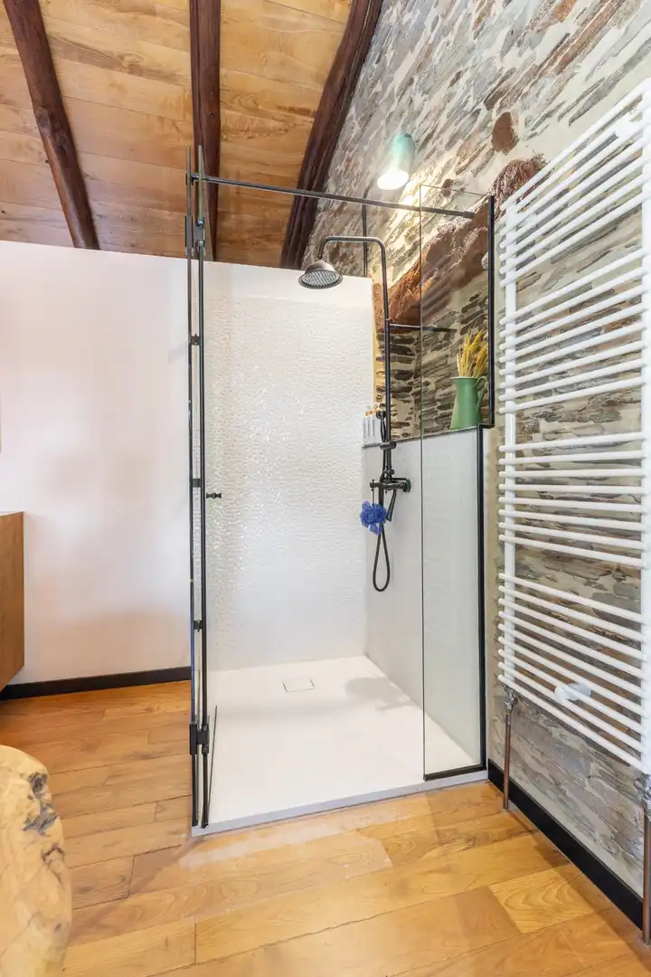 Baño de Casa o chalet en venta en Lugo con Calefacción, Jardín privado y Jacuzzi