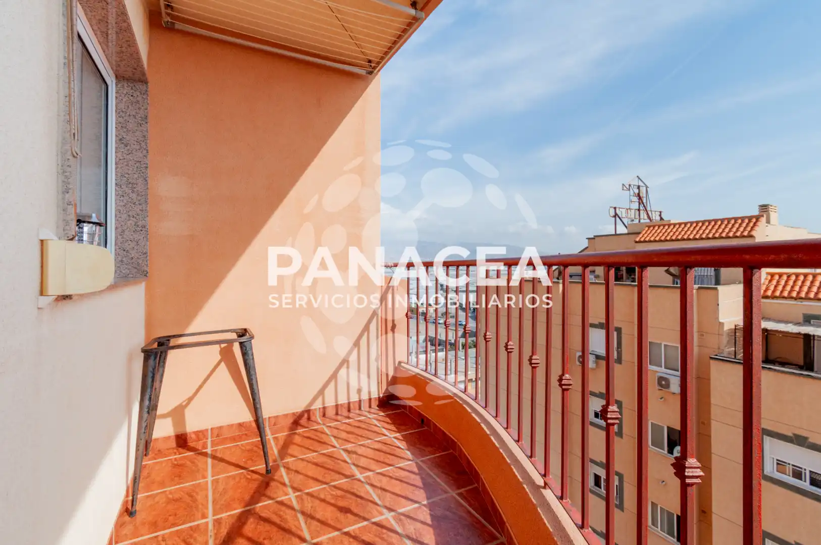 Balcony of Flat for sale in Roquetas de Mar  with Furnished, Oven and Washing machine
