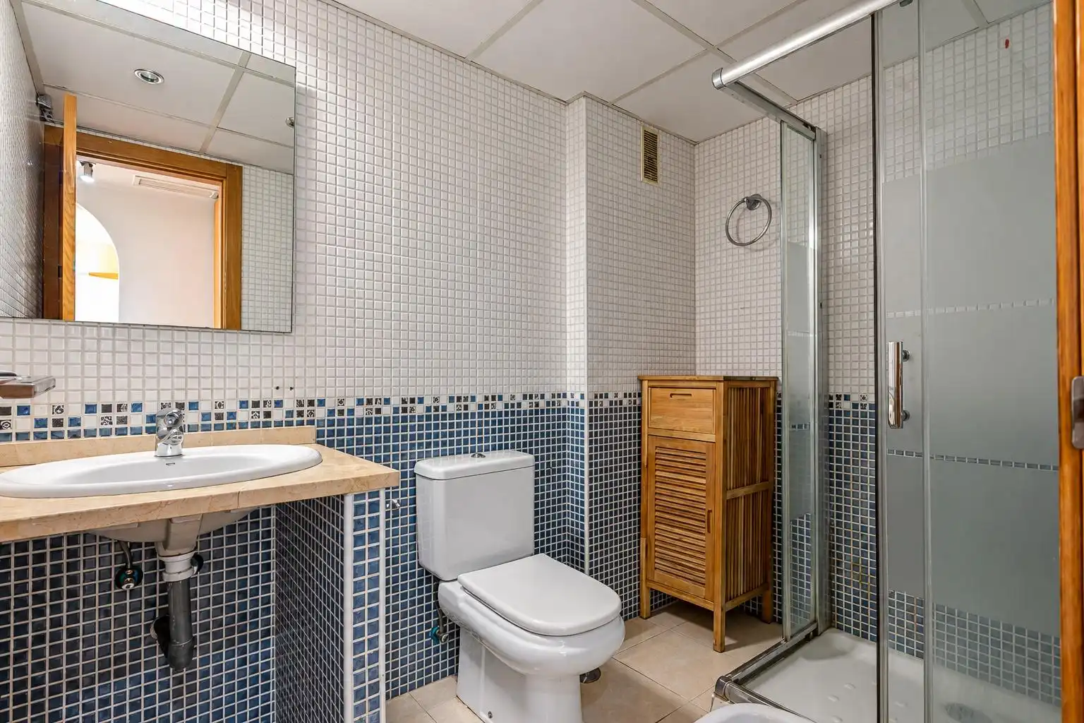 Badezimmer von Wohnungen zum Verkauf in Mijas mit Klimaanlage
