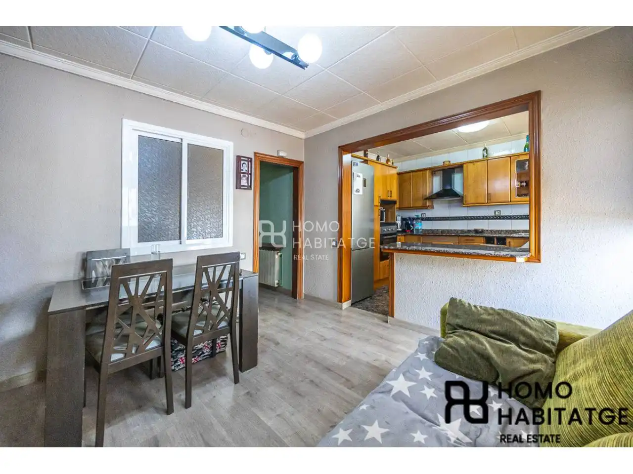Kitchen of Flat for sale in Barberà del Vallès  with Heating, Parquet flooring and Terrace