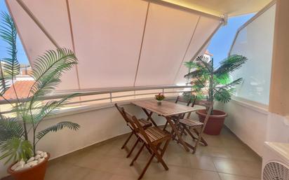 Terrasse von Wohnung zum verkauf in Cubelles mit Klimaanlage, Terrasse und Balkon