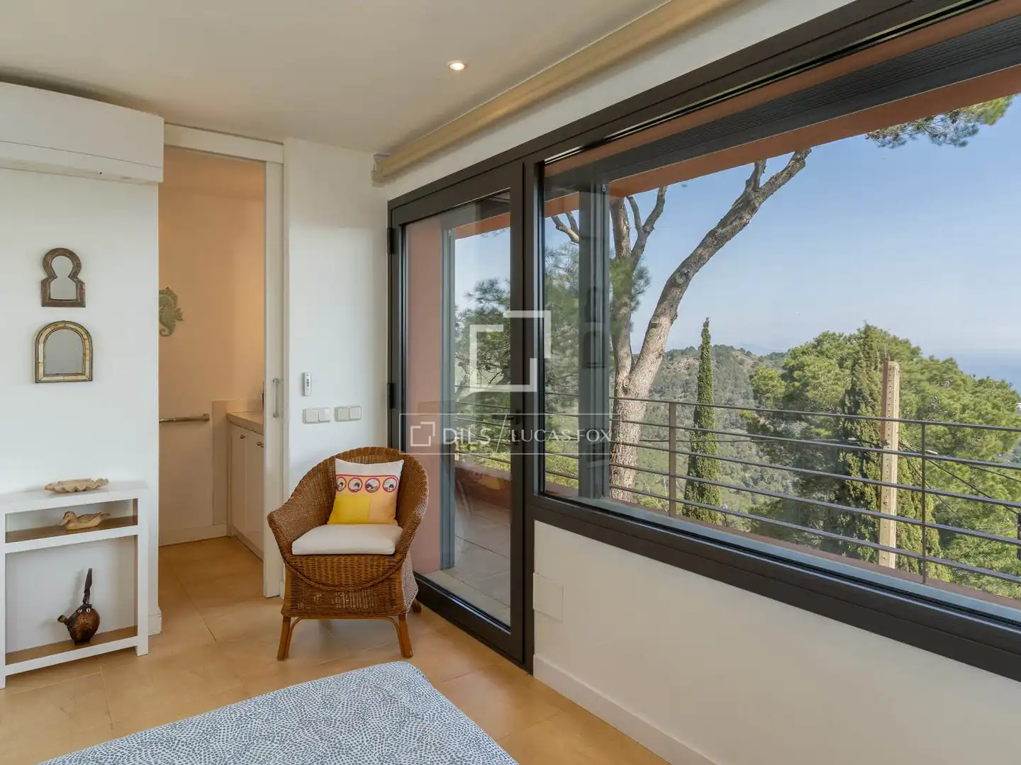 Balcony of Houses for sale in Begur  with Air Conditioner, Heating and Private garden