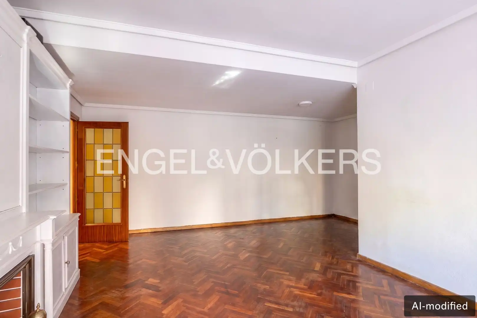 Wohnzimmer von Wohnung zum Verkauf in Madrid mit Heizung und Parkett