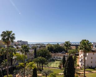 Garden of Attic for sale in Marbella  with Air Conditioner, Terrace and Swimming Pool