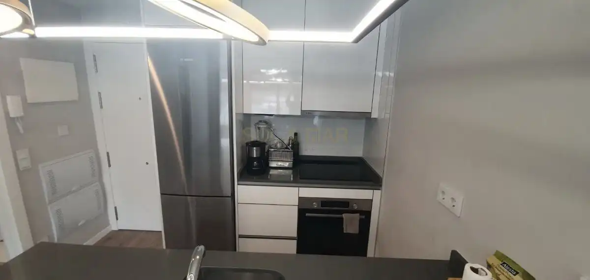 Cocina de Apartamento en venta en Mijas con Aire acondicionado, Calefacción y Terraza