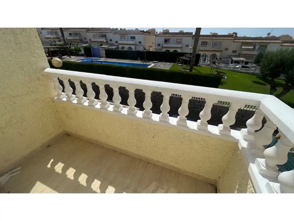 Terrassa de Casa adosada en venda en Santa Pola amb Aire condicionat, Moblat i Rentadora