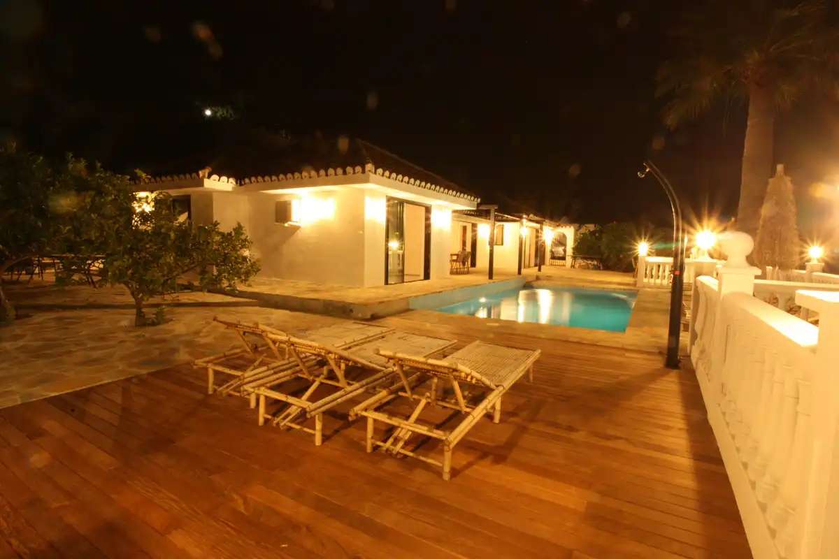 Terraza de Casa o chalet en venta en Benalmádena con Aire acondicionado, Calefacción y Jardín privado