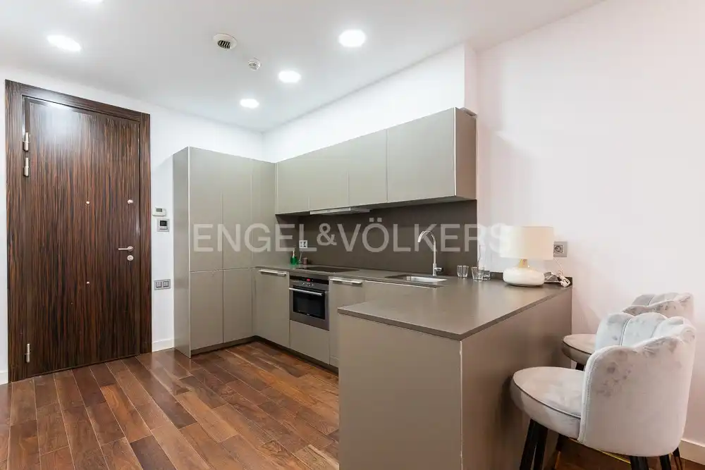 Cuina de Pis de lloguer en Valencia amb Aire condicionat, Calefacció i Parquet