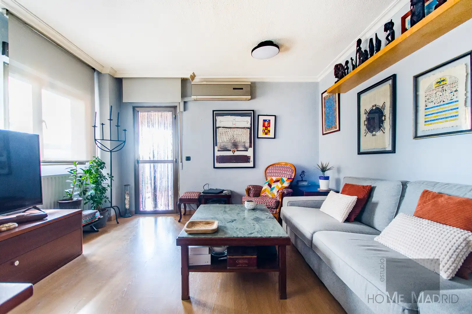 Sala de estar de Piso en venta en Madrid con Aire acondicionado, Calefacción y Terraza