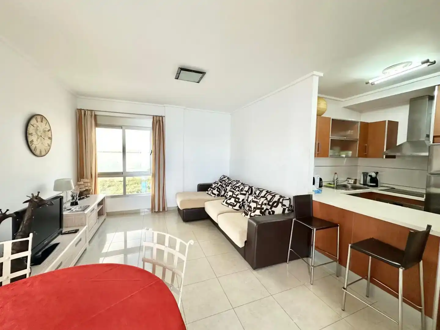 Sala d'estar de Apartament en venda en La Manga del Mar Menor amb Aire condicionat, Piscina i Balcó