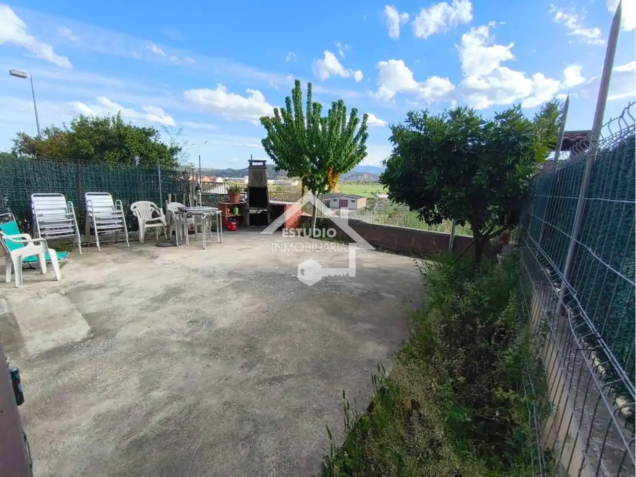 Terraza de Casa o chalet en venta en Mendavia con Calefacción, Jardín privado y Parquet