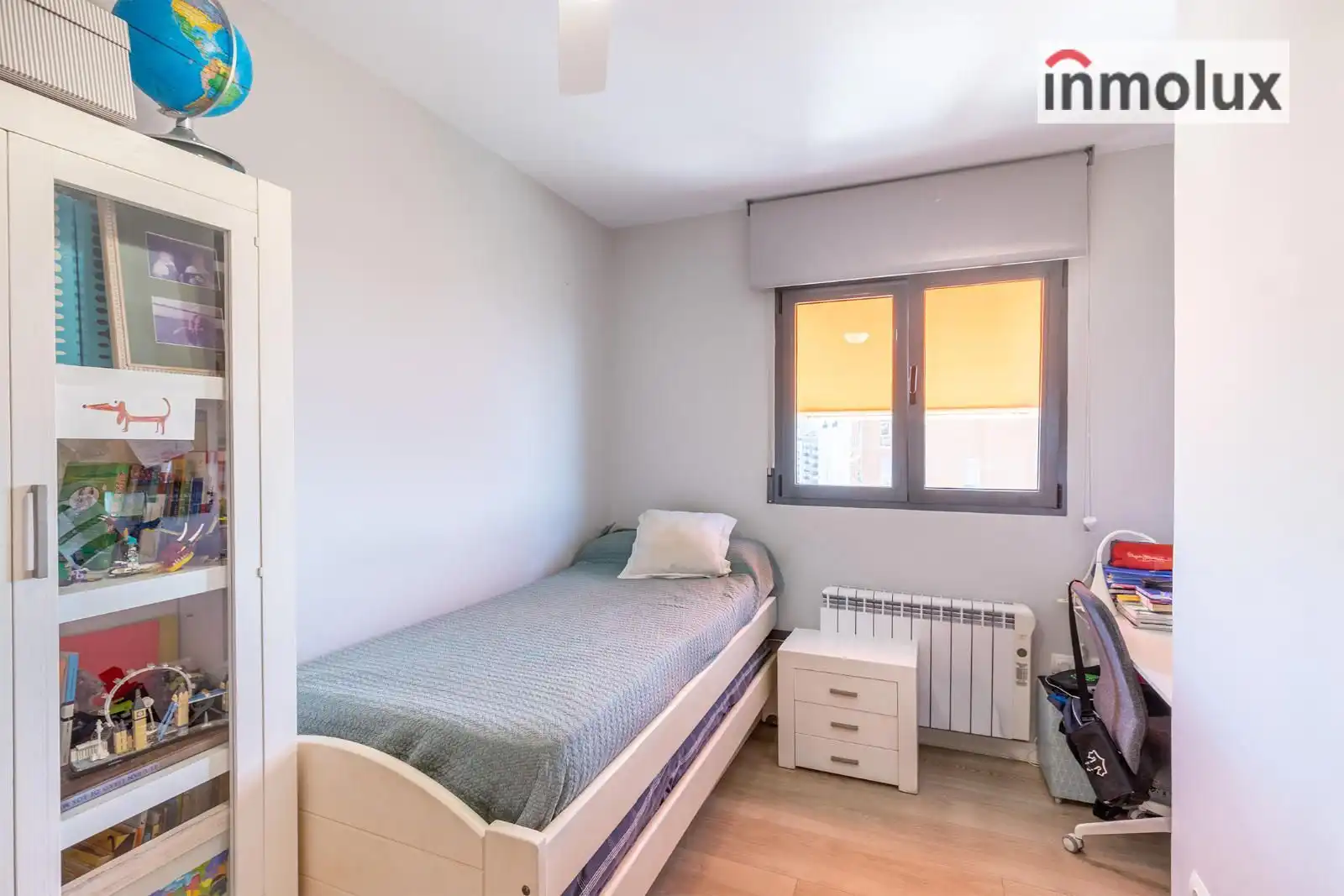 Schlafzimmer von Maisonette zur Miete in Alicante / Alacant mit Klimaanlage, Terrasse und Schwimmbad