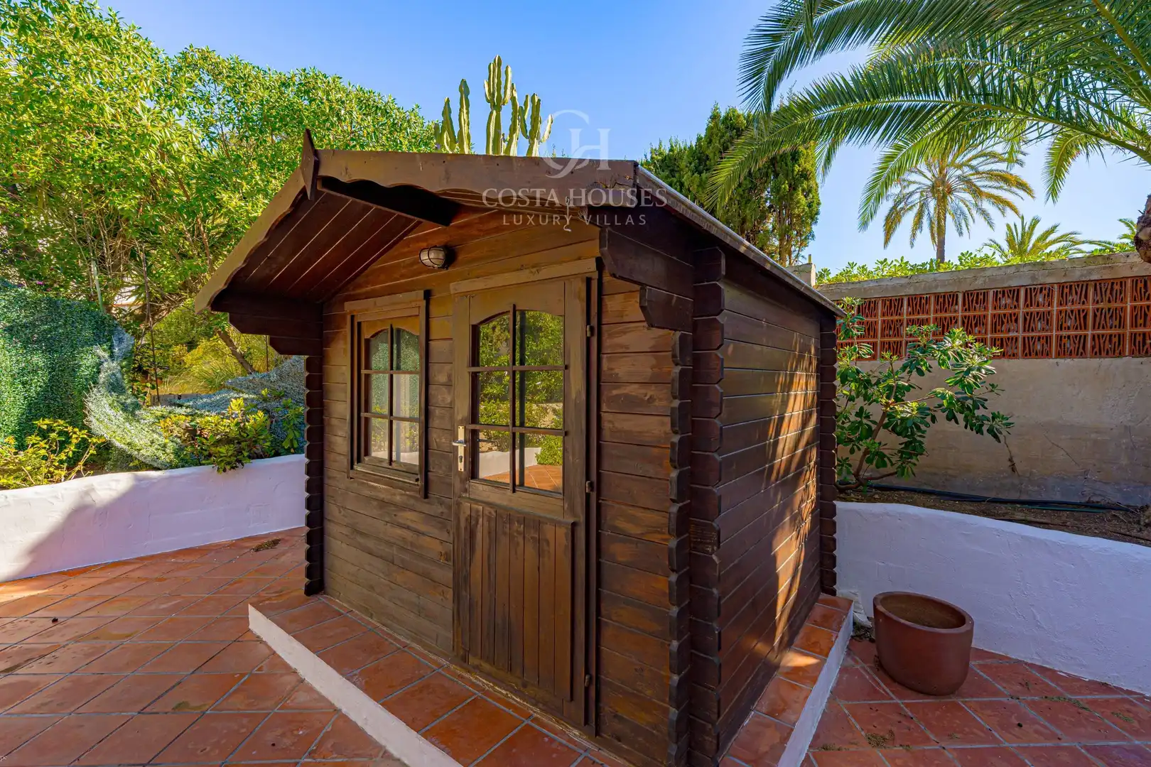 Jardín de Casa o chalet en venta en Moraira con Aire acondicionado, Calefacción y Jardín privado