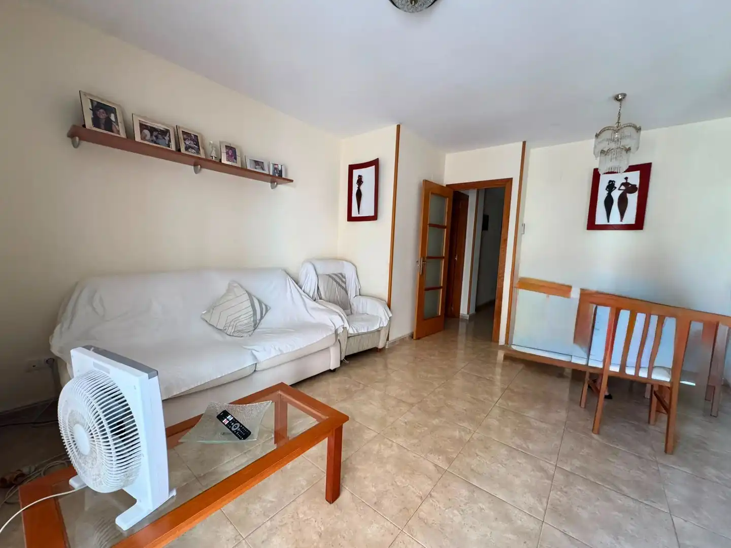 Sala de estar de Ático en venta en Cunit con Terraza