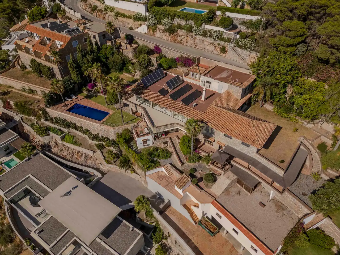Exterior view of Houses for sale in Almuñécar  with Air Conditioner, Private garden and Storage room