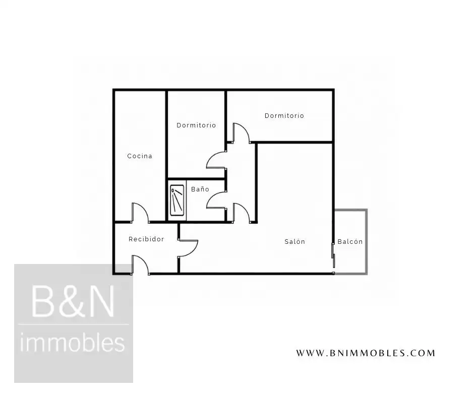 Flat with balcony for sale in Nord-oest, imagen 28