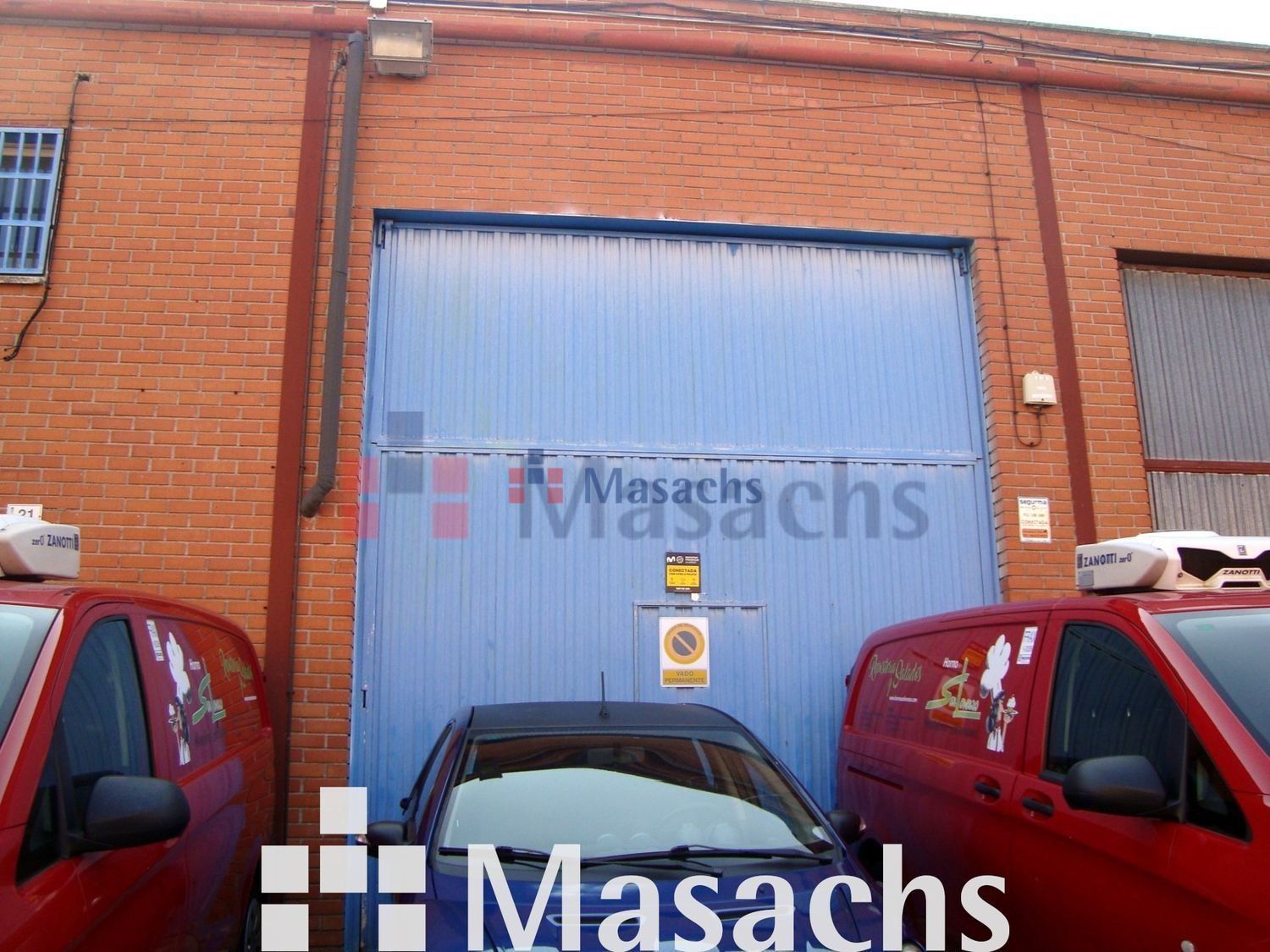 Exterior view of Industrial buildings for sale in Alcobendas
