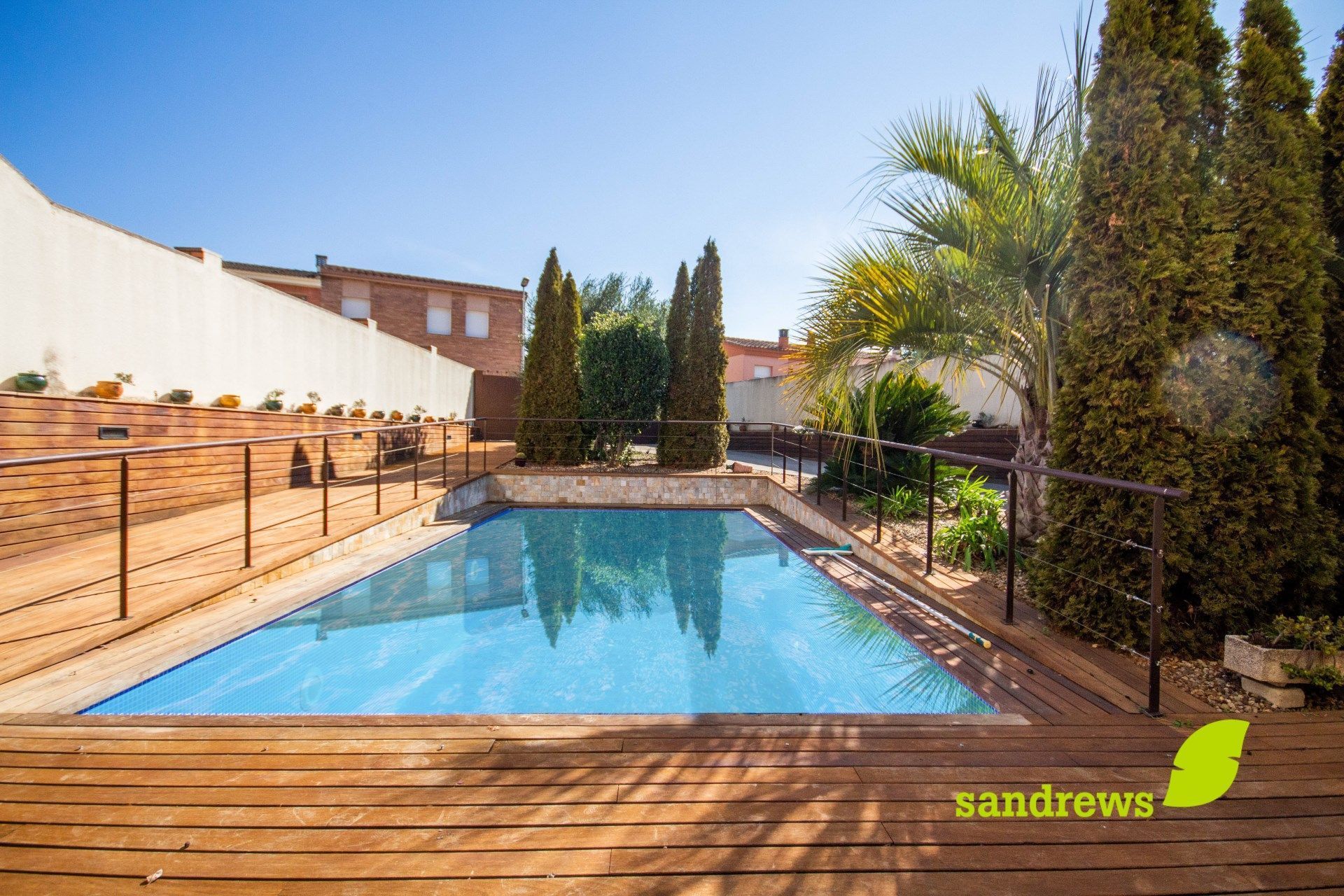 Swimming pool of Single-family semi-detached for sale in Vilafant  with Air Conditioner, Heating and Private garden