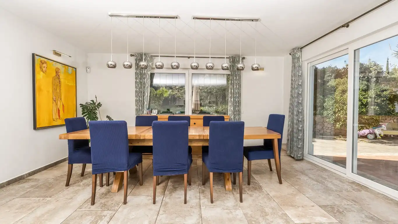Comedor de Casa o chalet en venta en Jávea / Xàbia con Aire acondicionado, Jardín privado y Terraza