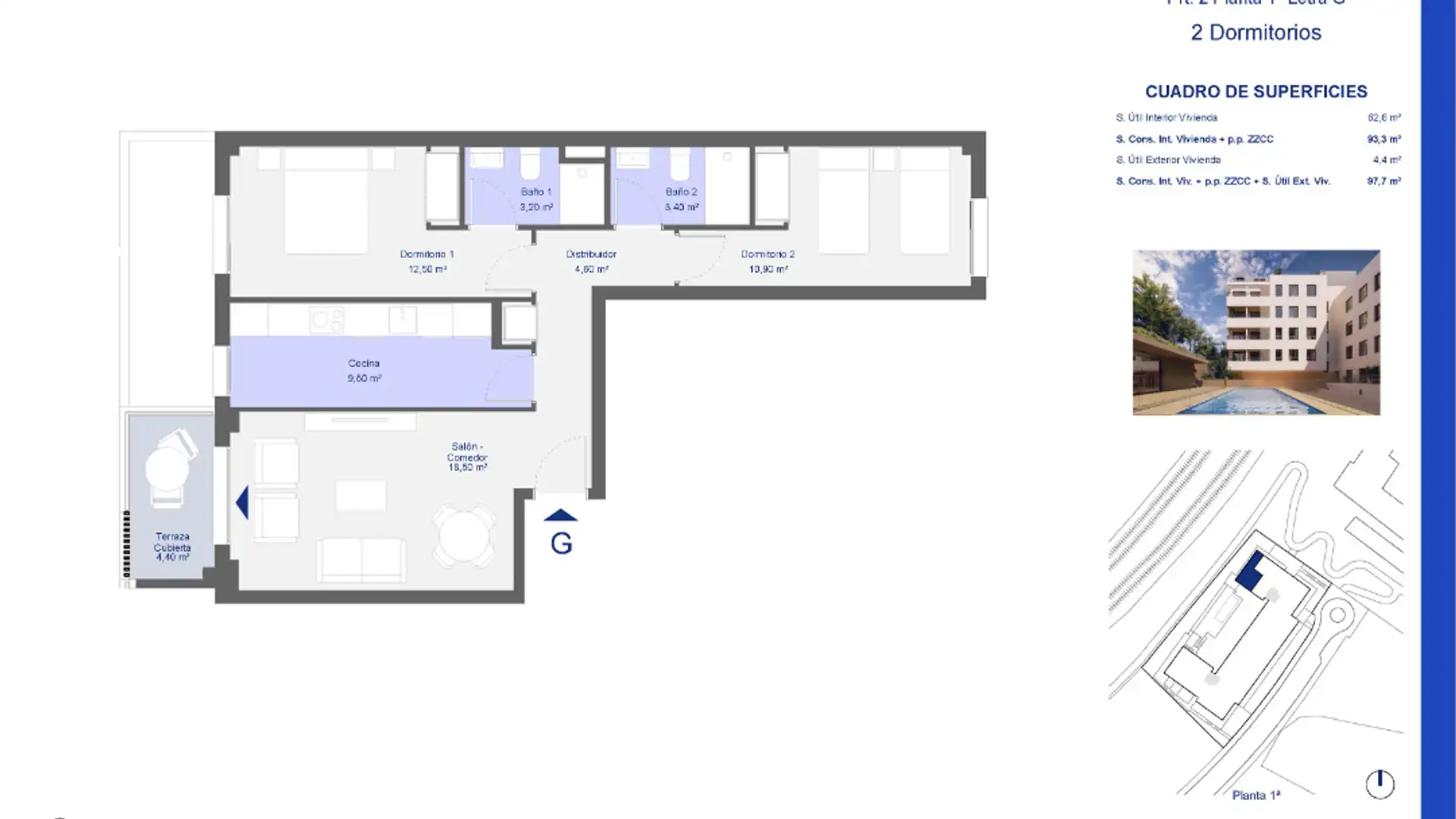Flat for sale in Parcela Rbb Vaqueros la Estrecha, HUCA - La Cadellada