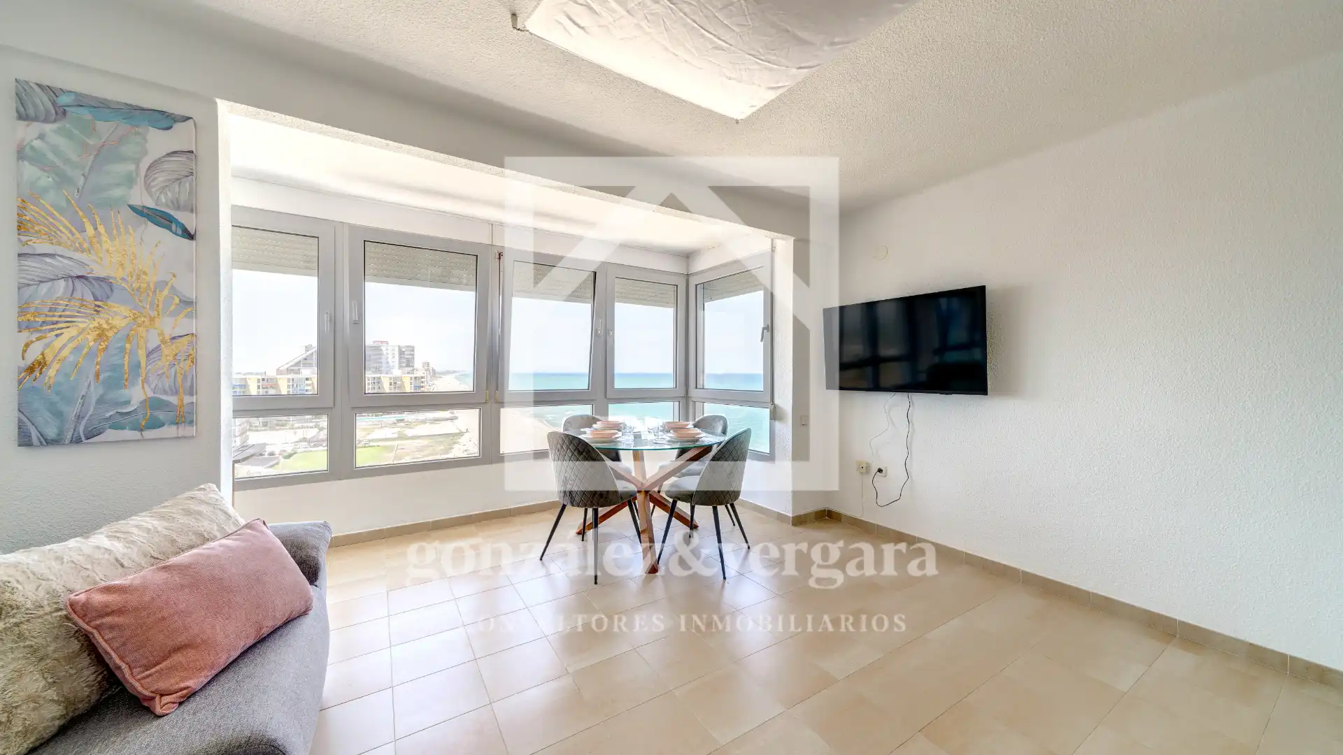 Sala d'estar de Apartament en venda en  Valencia Capital amb Moblat