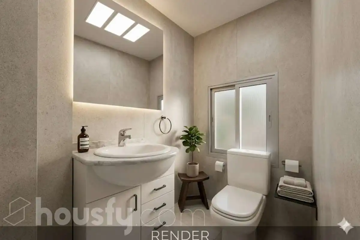 Badezimmer von Geschaftsraum zum Verkauf in Badalona